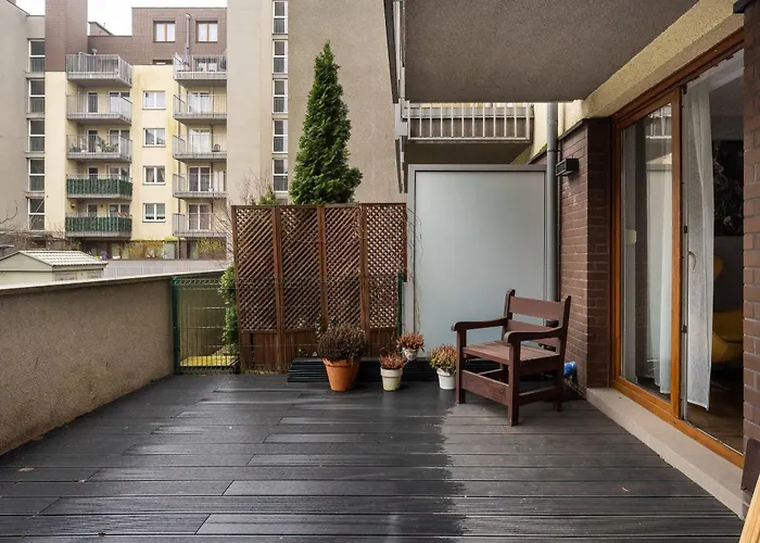 Modern With Terrace And Free Garage By Renters * Wroclaw